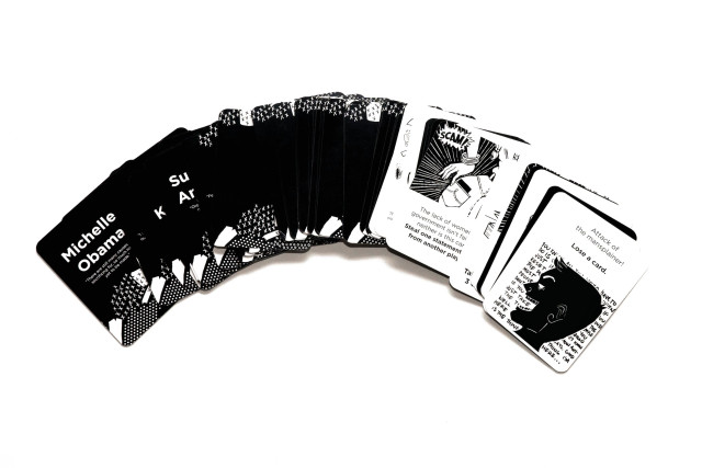Amanda Brinkman / Nasty Feminist Nasty Feminist backers received the game as a reward