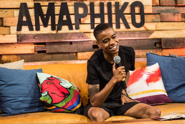 Red Bull Amaphiko Cadeatra Harvey at the Amaphiko Academy in Baltimore 2017