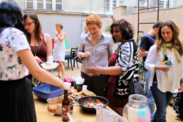 Shenkeri Chandramohan Impact hub Belgrade, Social Anxiety Meals