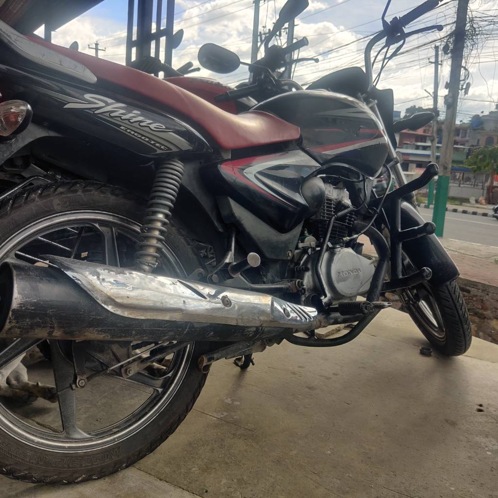 Shine Honda Used Shine Bike 2009 Honda Shine 125 Cc Km 2Pangra
