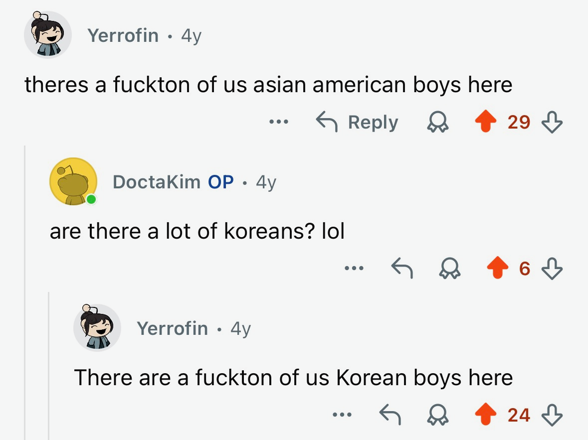 Reddit post about Cornell