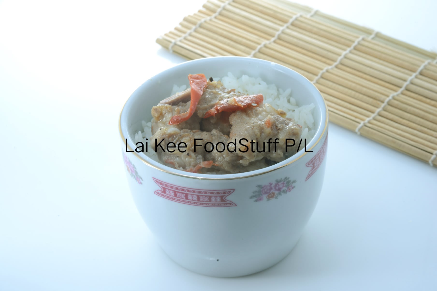 Pork Ribs Steamed Rice