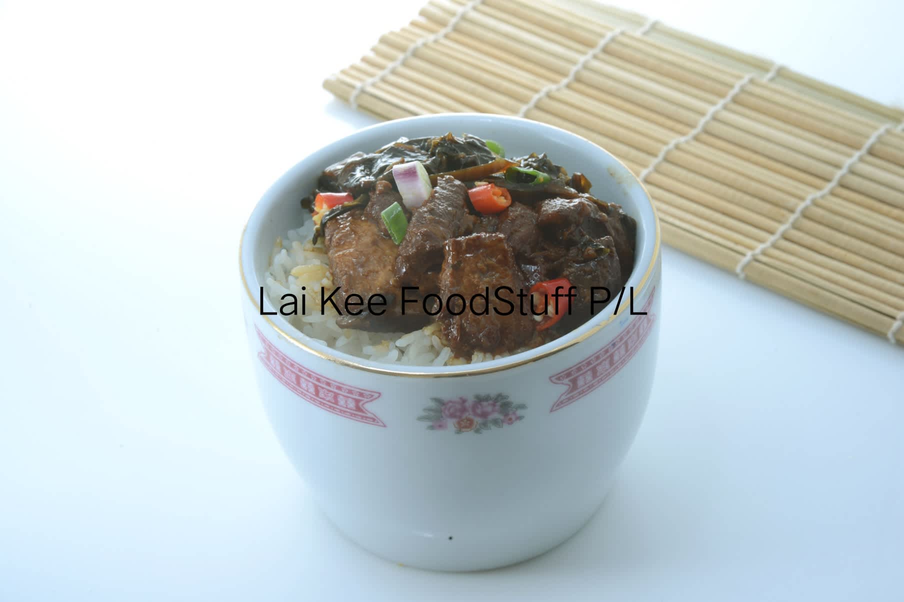 Preserved Veg Braised Meat Steamed Rice