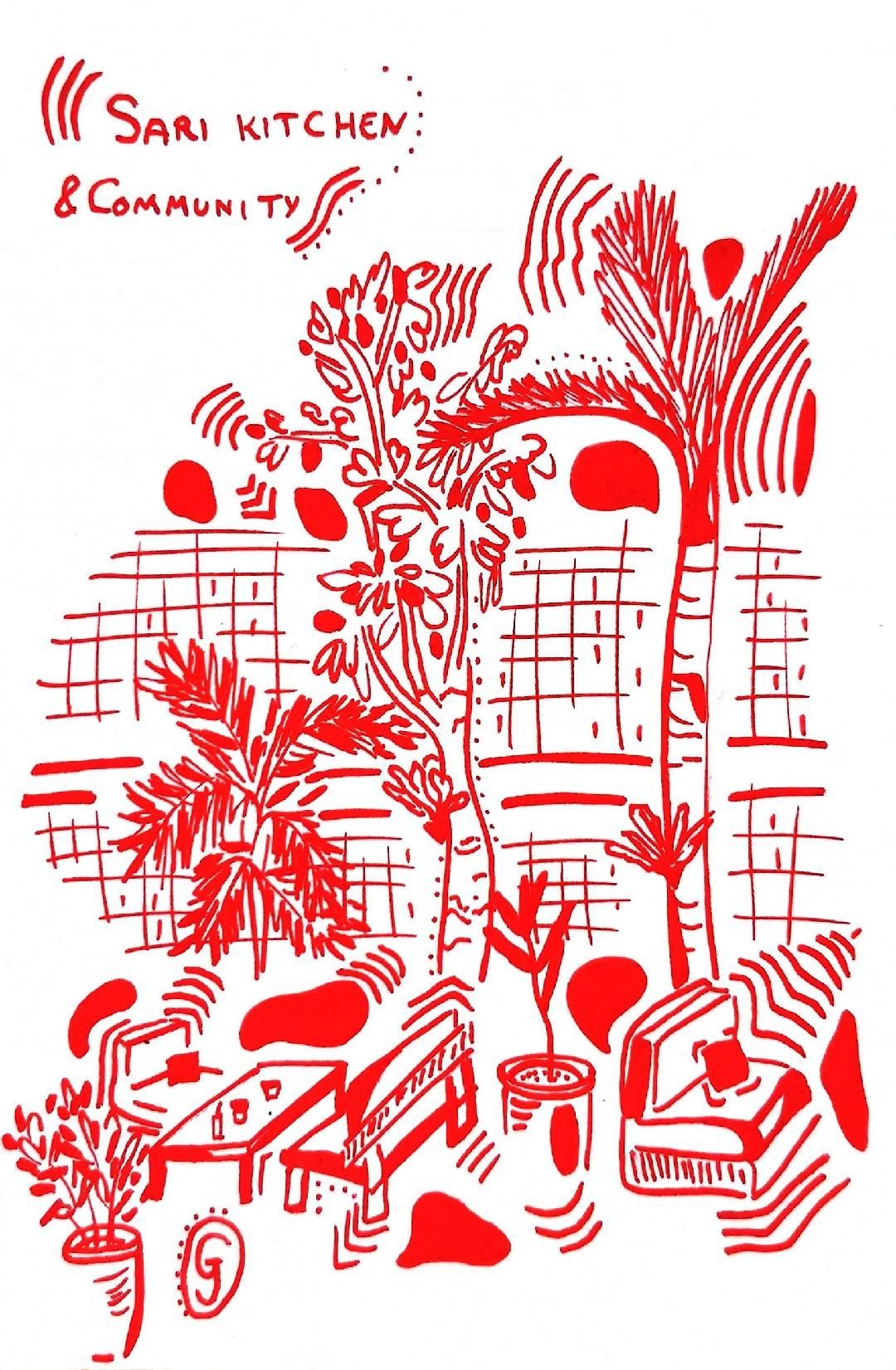 Jardin, Indonésie