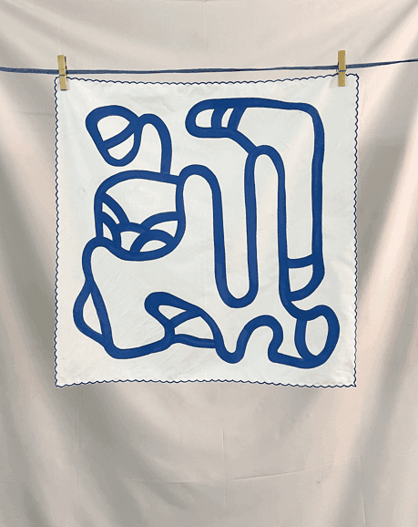 Foulard à motif surprise