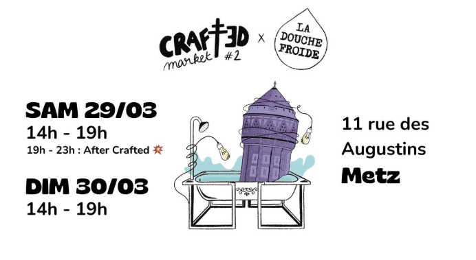 Affiche Crafted Market