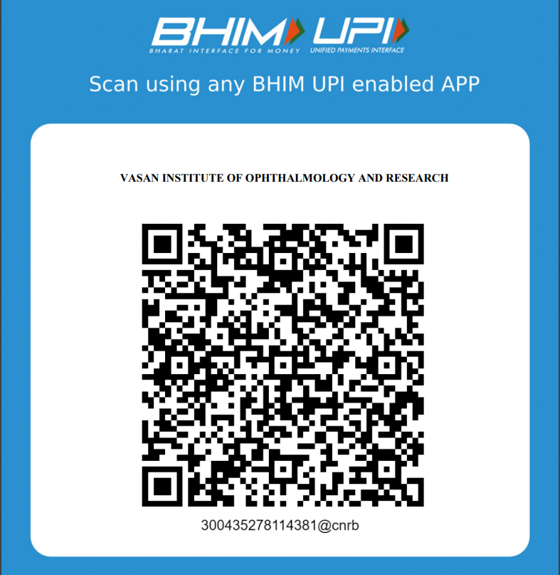 UPI Payment QR Code to Pay Application Fee