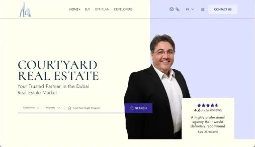 Cover Courtyard Real Estate