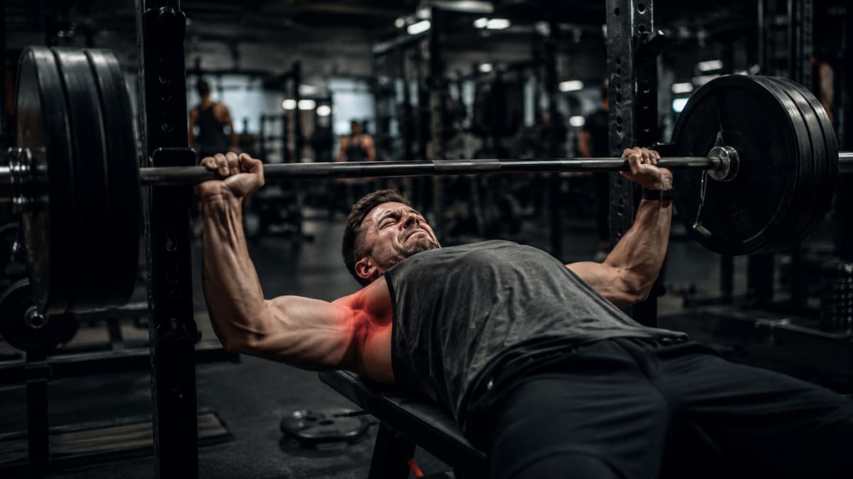 Lỗi Sai Đẩy Ngực Kinh Điển: Đam Mê Barbell Bench Press Nhưng Lại... Rách Khớp Vai