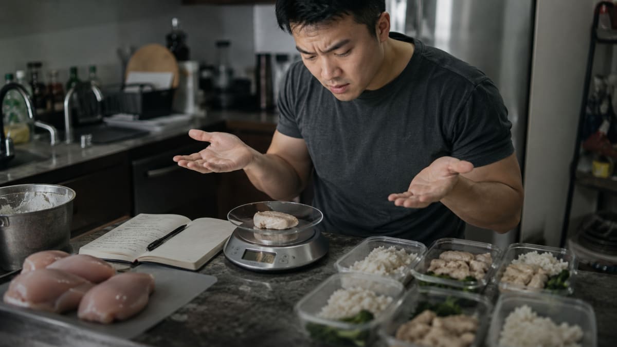 Cân Thức Ăn Sống Hay Chín Mới Đúng Chuẩn Macro?