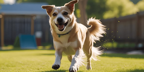 Happy dog showing successful recovery from mental illness symptoms through proper treatment