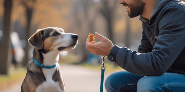 A reactive being trained, and is about the receive a cookie