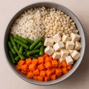 Vegetarian kidney support dog food recipe