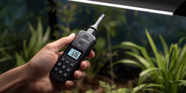 Using Solarmeter UVB meter to measure light output in reptile terrarium