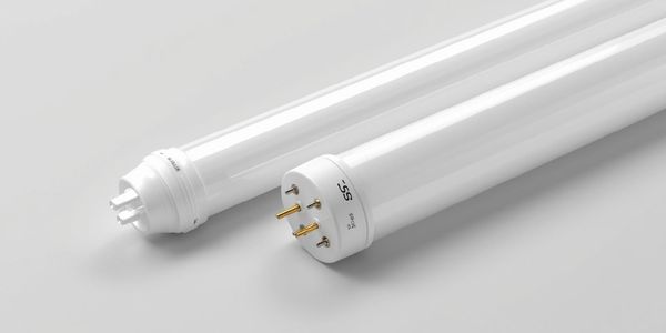 Size comparison of T5 versus T8 UVB fluorescent tube bulbs for reptile lighting