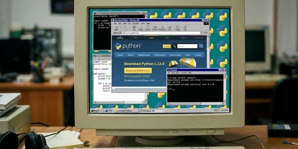 Capture d'écran du site de téléchargement de Python pour Windows