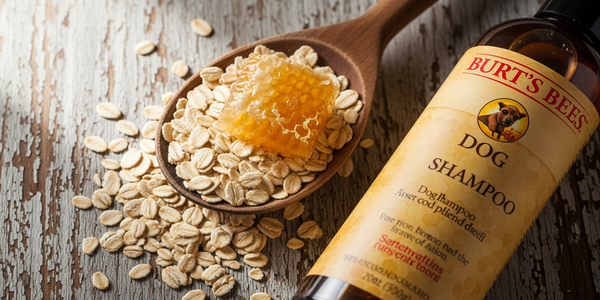 Burt's Bees for Dogs Oatmeal Shampoo with honey and oatmeal visual