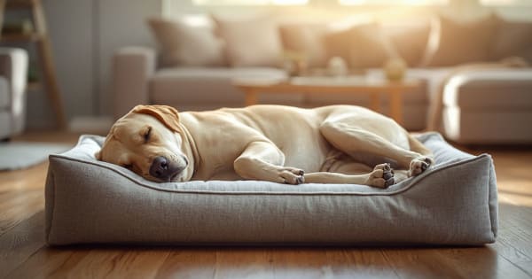 5 Best Orthopedic Dog Beds for Large Dogs & Seniors