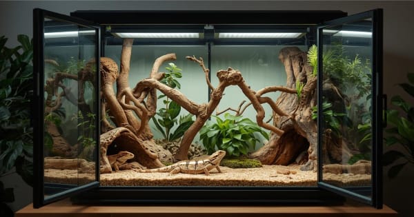 Reptile Enclosure Setup Guide: Size, Substrate & Layout