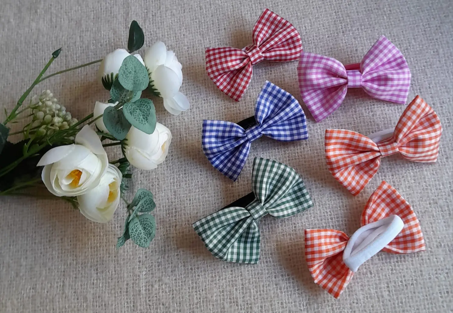 Colita Con Moño Chico Cuadrille