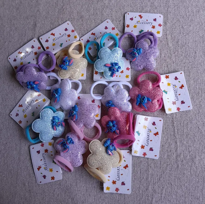 Colita Infantil Flor Stitch