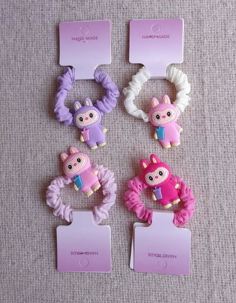 Scrunchi Infantil Labubu