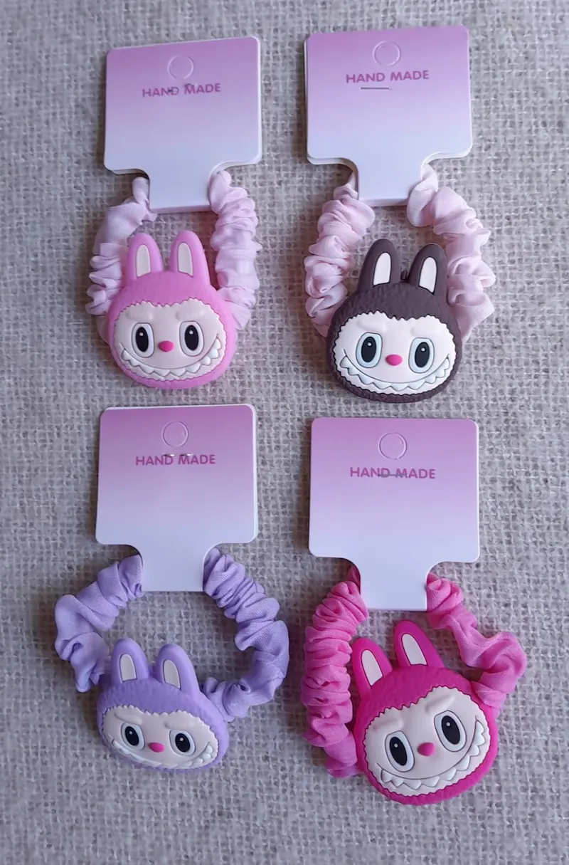 Scrunchi Infantil Labubu