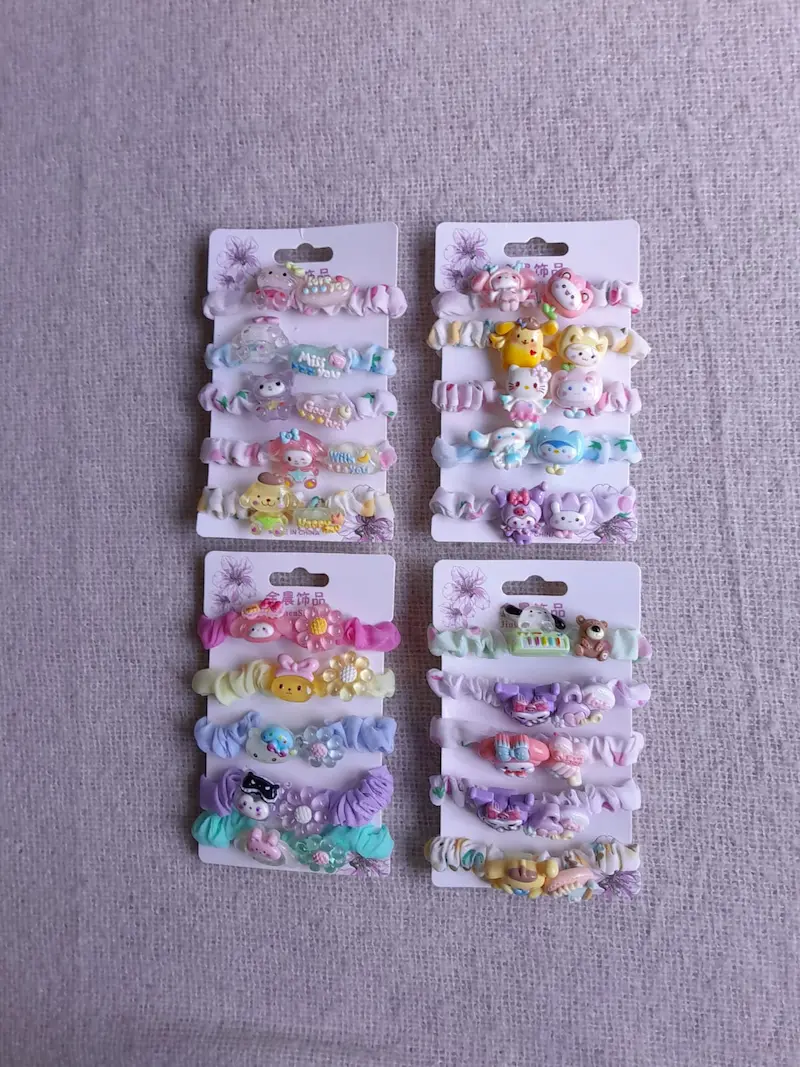 Colitas Elastizadas Con Adorno