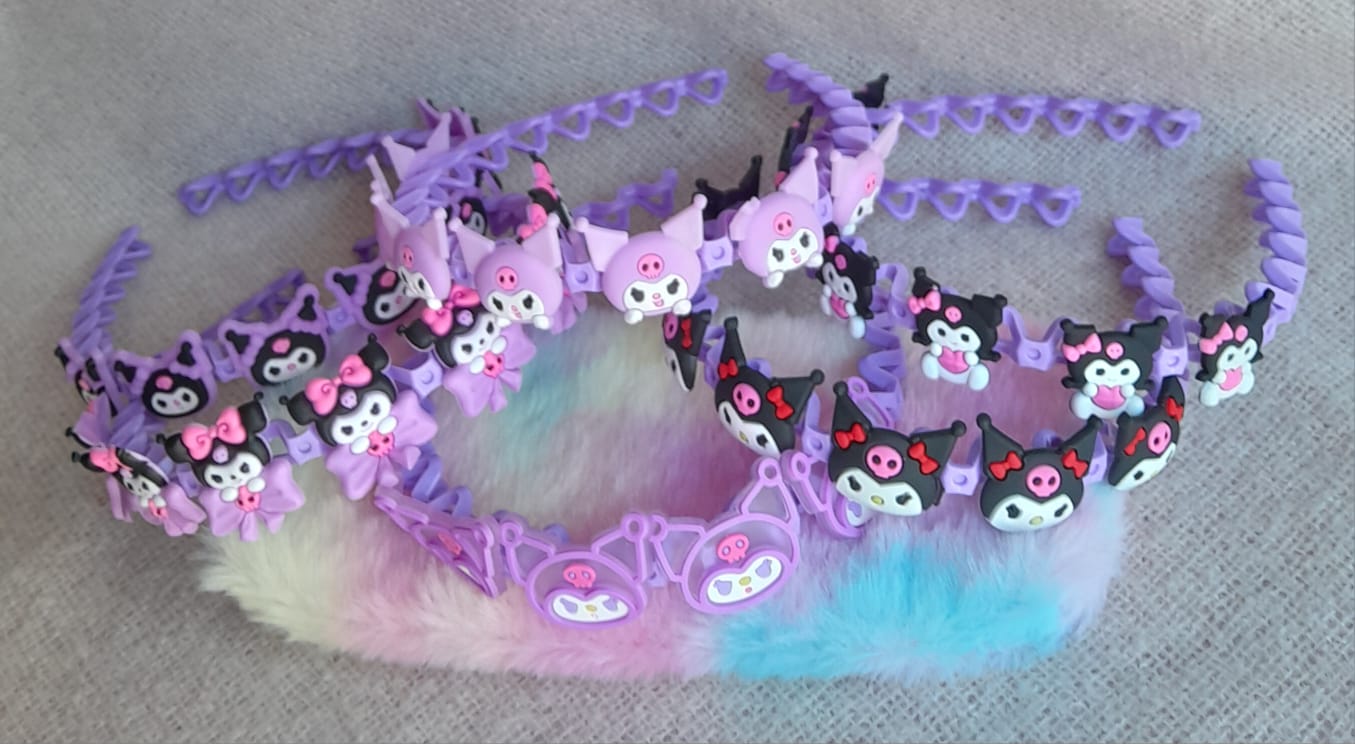 Vincha Con Formas Kuromi