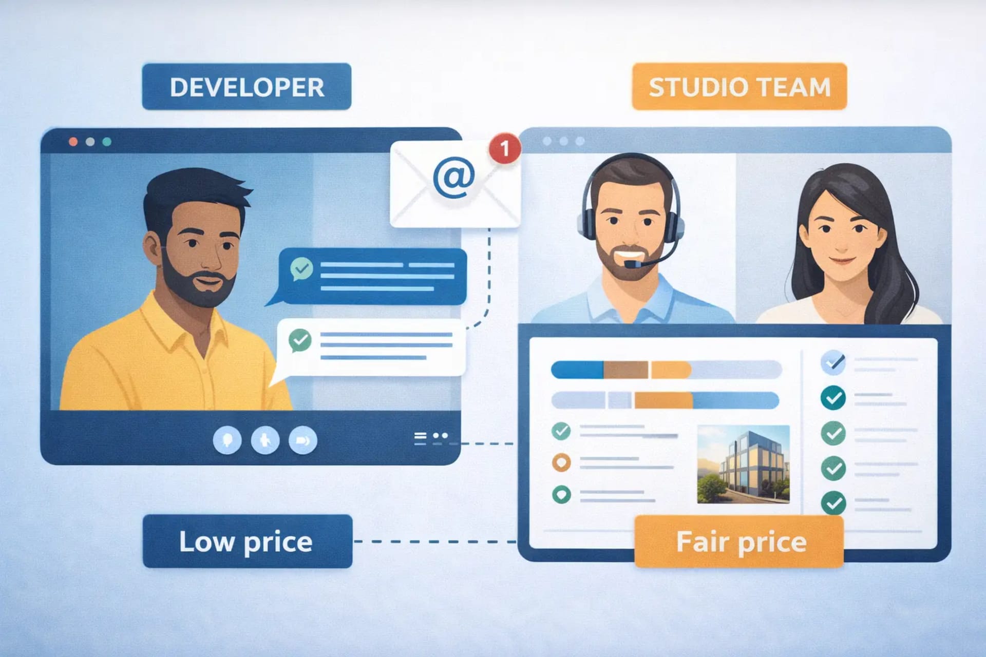 Communication Quality in 3D Visualization Projects