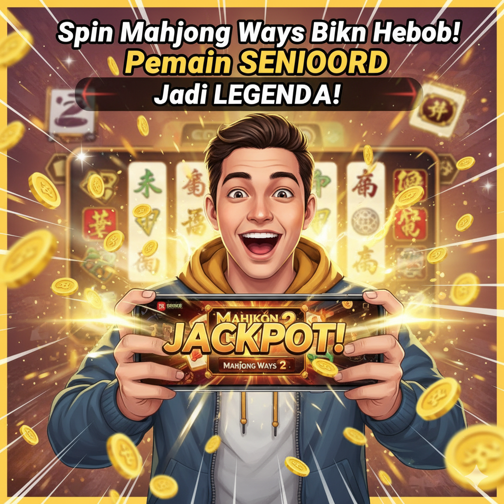 Spin Mahjong Ways Bikin Heboh, Pemain SENIOR4D Jadi Legenda