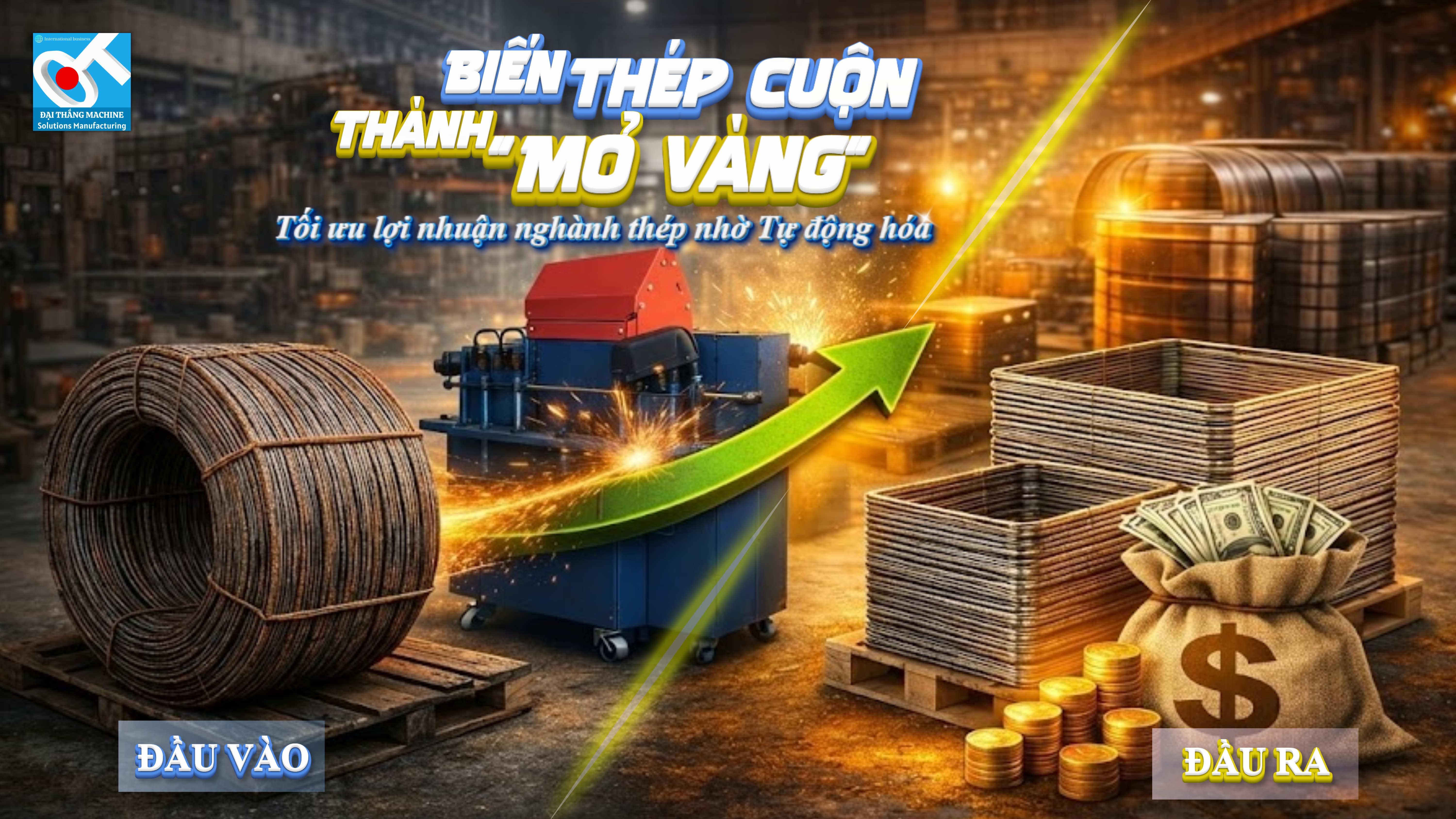 Biến thép cuộn thành đai thành phẩm: Cách tối ưu lợi nhuận trong ngành sắt thép