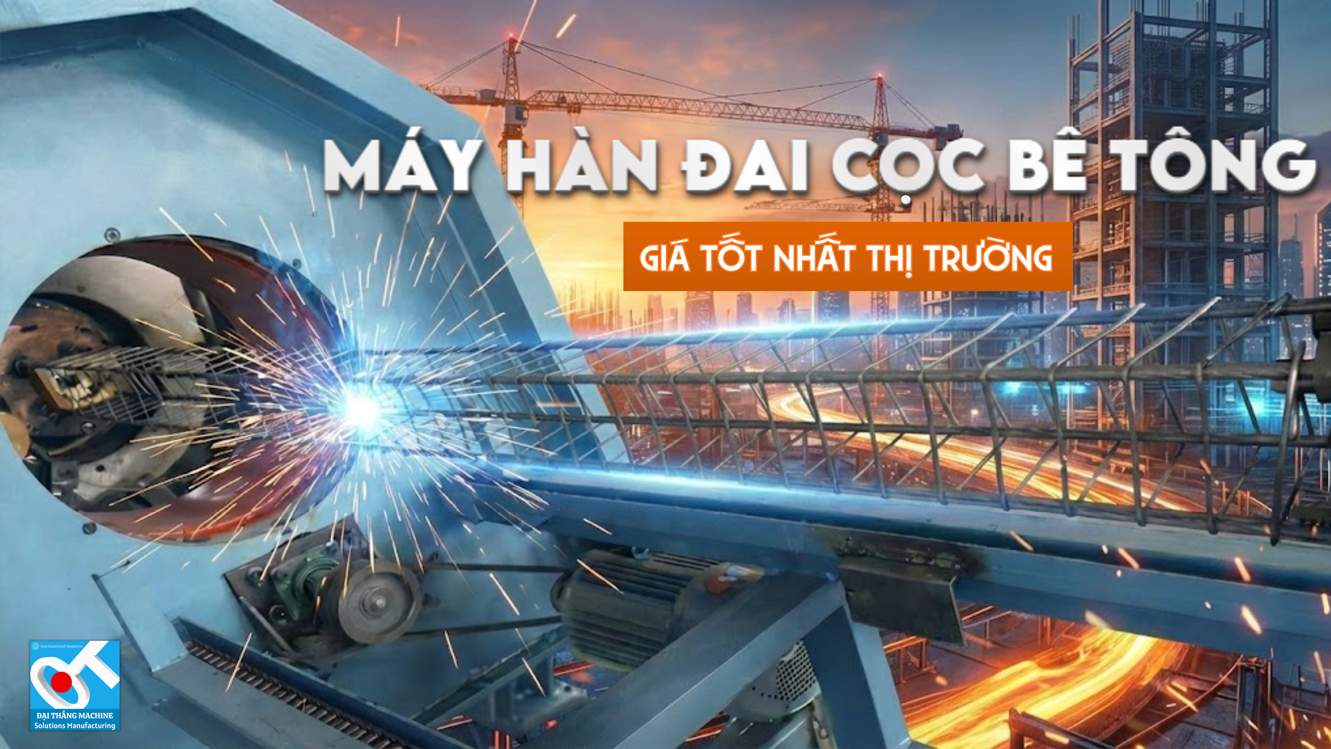 Máy Hàn Đai Cọc Bê Tông: Giải Pháp Đột Phá Nâng Cao Năng Suất