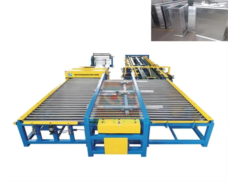 MÁY LÀM ỐNG THÔNG GIÓ VUÔNG HVAC