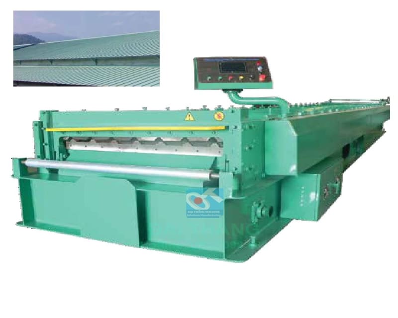 Máy Cán Tôn 1 Tầng 7 Sóng