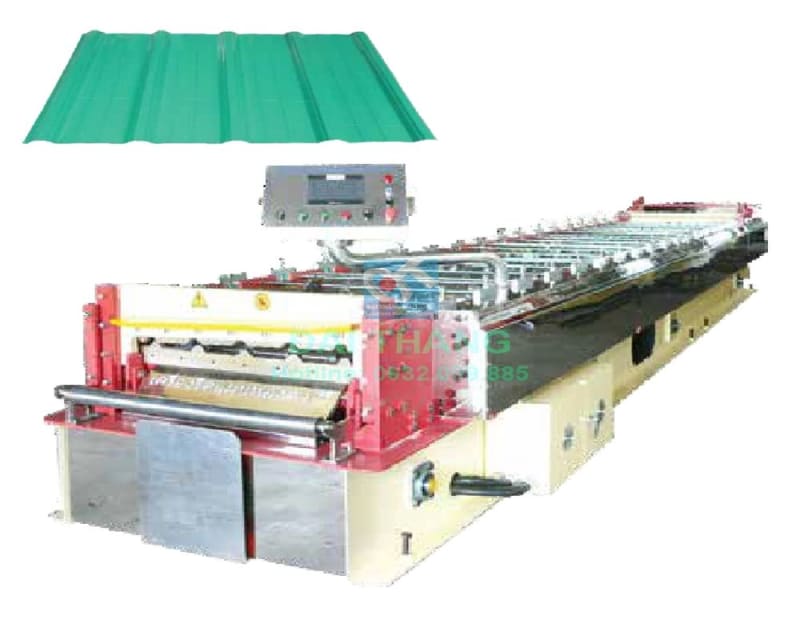 MÁY CÁN TÔN 1 TẦNG 11 SÓNG TRÒN-DT-CT1T11ST-K914
