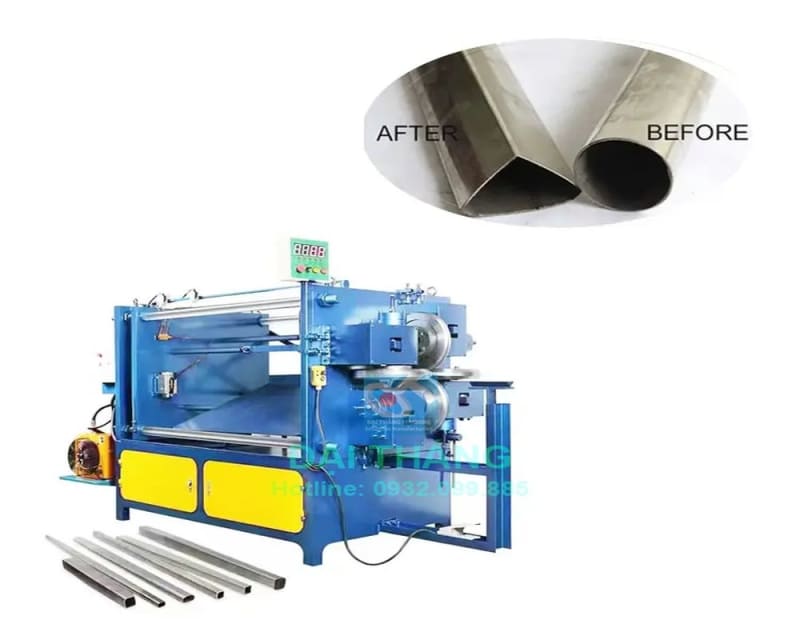 MÁY CÁN ỐNG TRÒN THÀNH ỐNG TAM GIÁC HOẶC LỤC GIÁC, VUÔNG CHỮ NHẬT