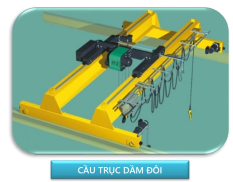 CẦU TRỤC CHỮ DẦM ĐÔI VÀ DẦM ĐƠN