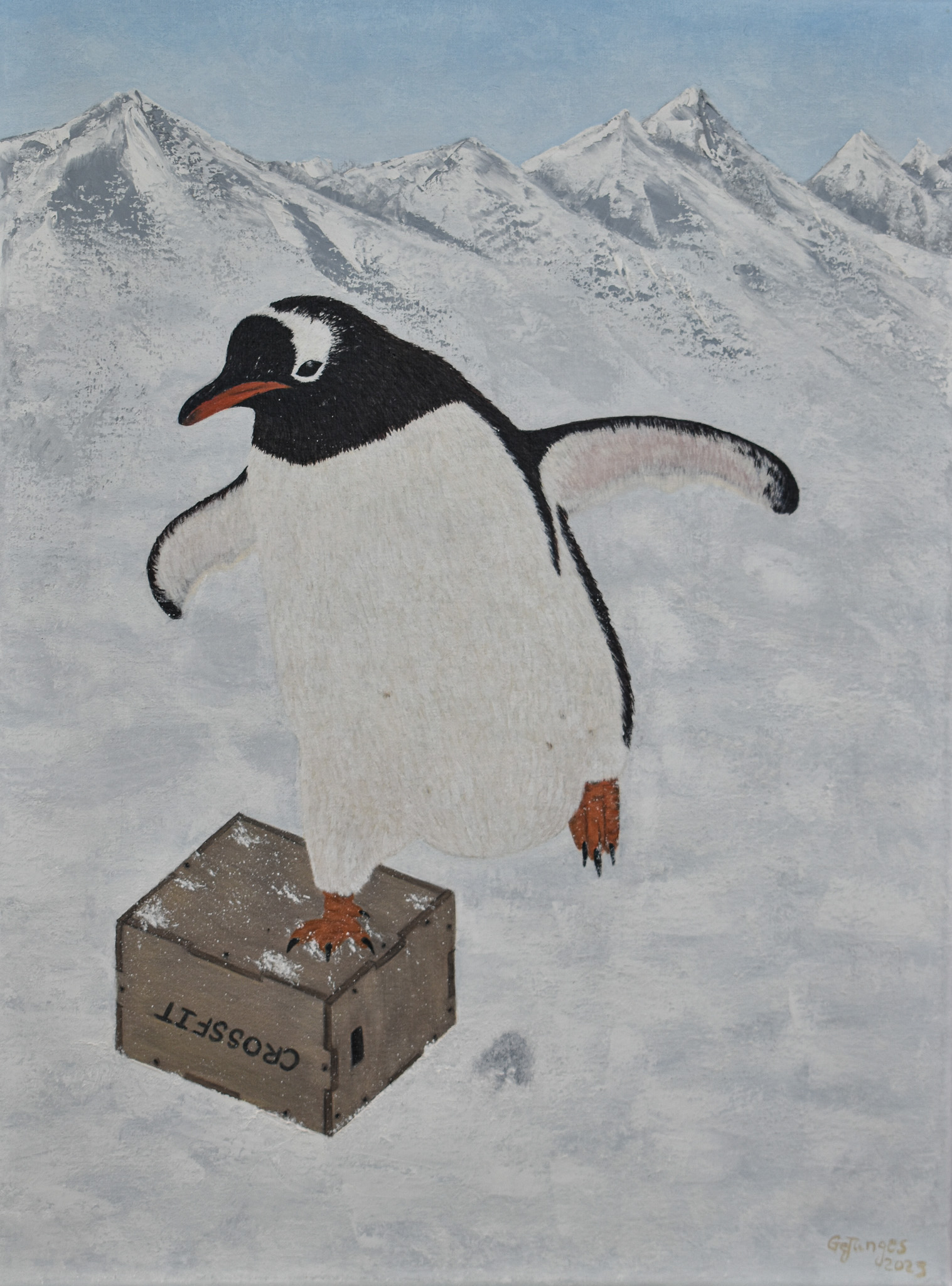 The Crossfitter Mr Penguin