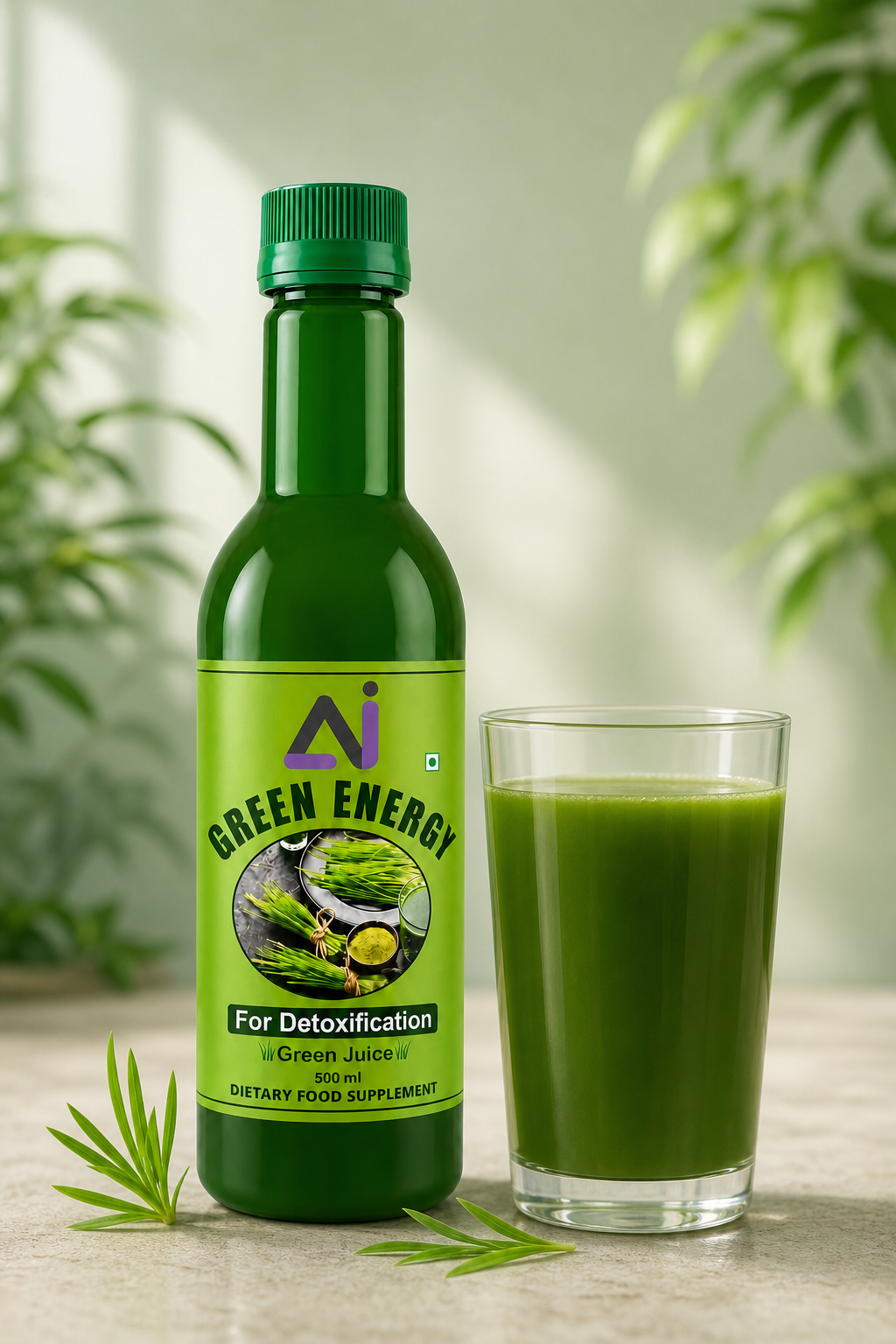 ATTRI Green Energy Green Juice – 500 ml