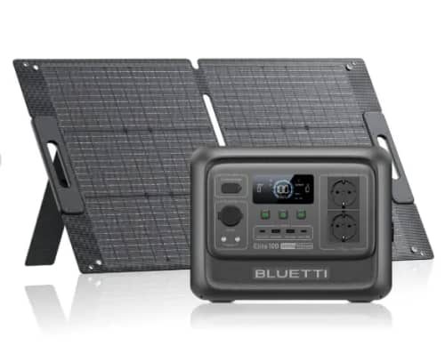 BLUETTI Elite 100 V2 + Panel Solar 100 W