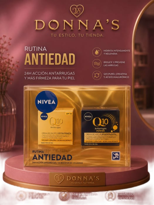 Rutina antiedad NIVEA Q10