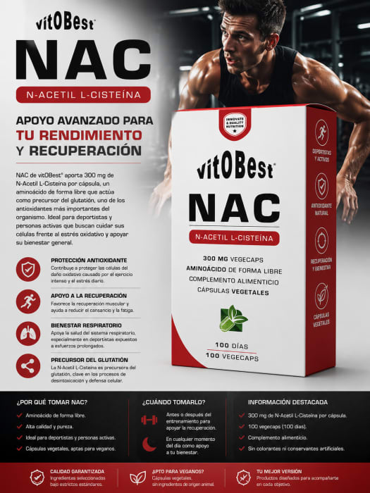 VitOBest NAC (N-Acetil L-Cisteína)