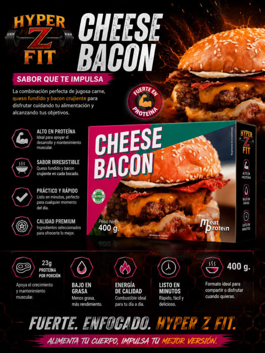 Hamburguesa Cheese Bacon