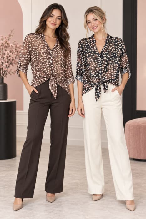 Blusa ligera de estampado