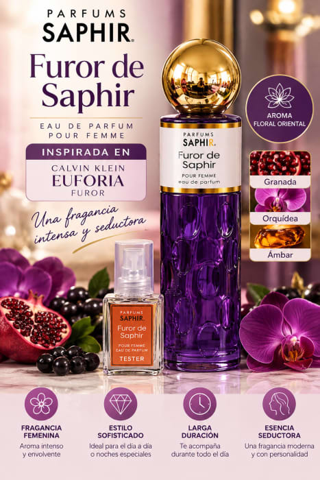 Furor de saphir para mujer