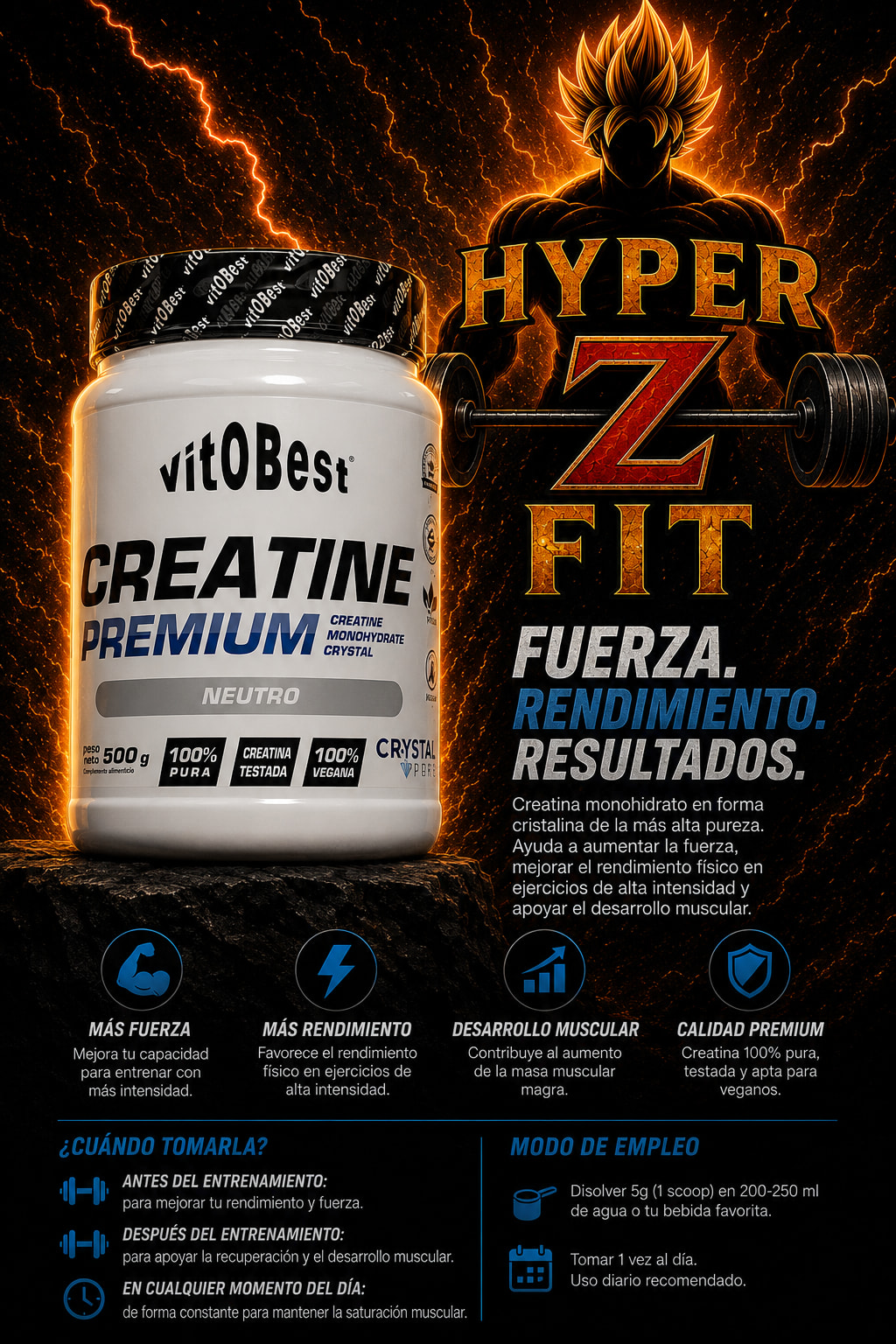 VitOBest Creatine Premium