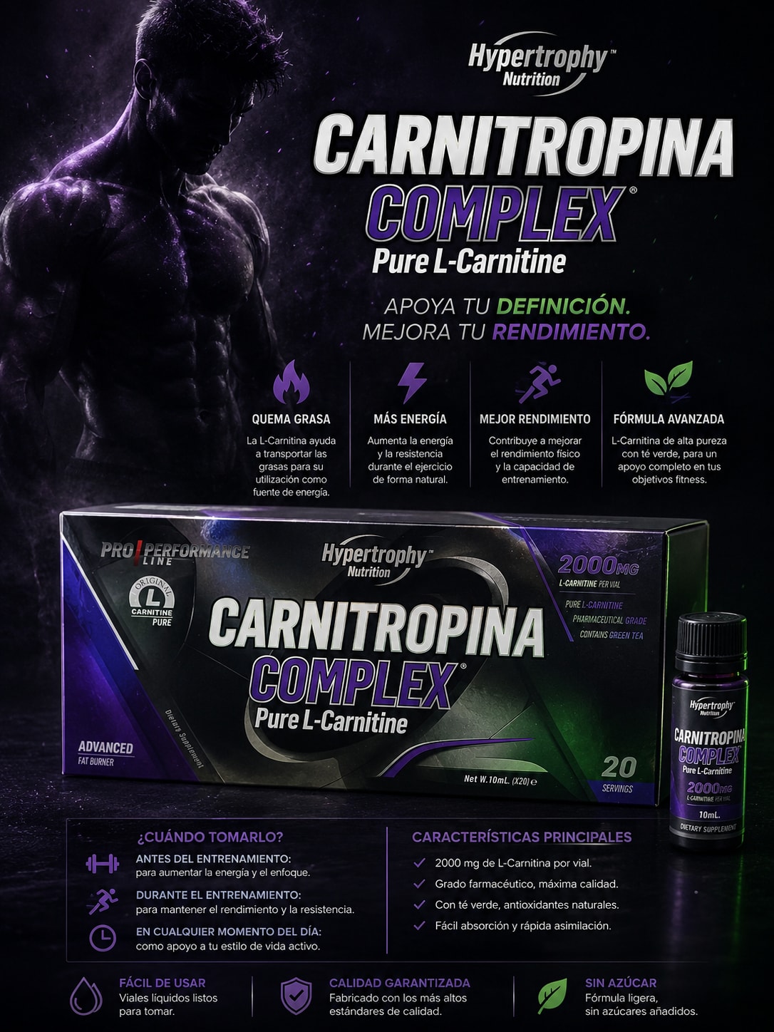 Carnitropina Complex Pure L-Carnitine