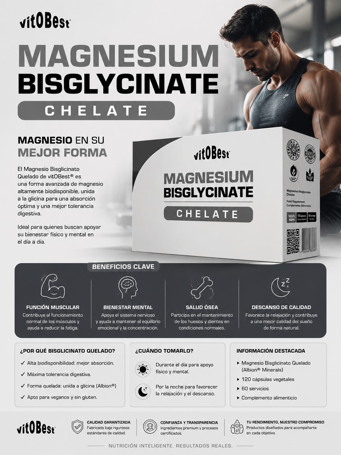 VitOBest Magnesium Bisglycinate Chelate