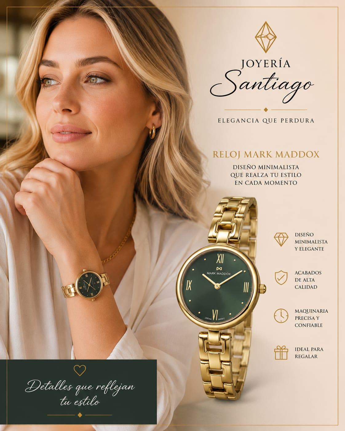 Reloj Mark Maddox Mujer